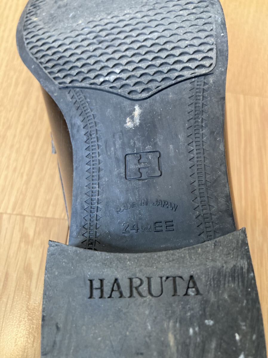 ハルタ HARUTA 24.5 EE ローファー 靴 通学ブラック 黒 靴 通学 _画像5