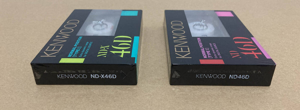 新品未開封 KENWOOD ケンウッド ND-X46D ND46D カセットテープ ノーマルポジション_画像6