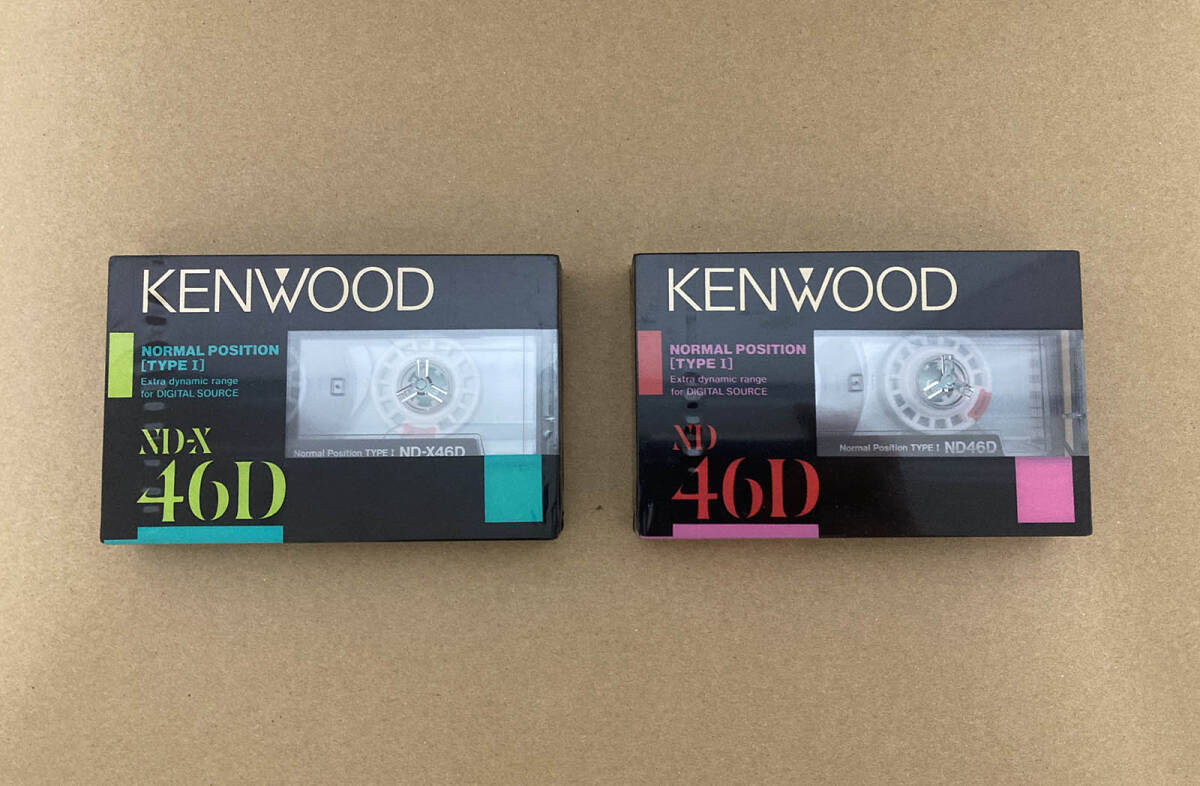 新品未開封 KENWOOD ケンウッド ND-X46D ND46D カセットテープ ノーマルポジション_画像1