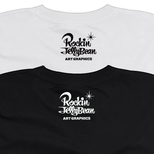 Lサイズ ロッキンジェリービーン EROSTIKA “SWEET PUSSY STRONGER THAN MISSILE” Tシャツ 黒色の画像2