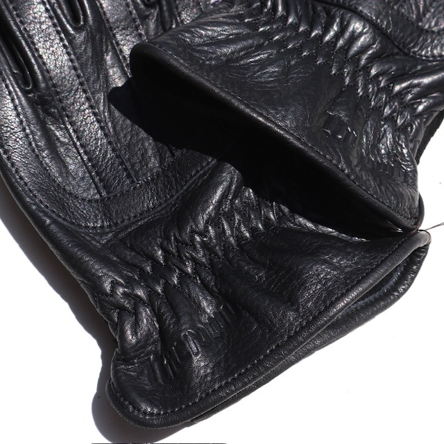 XL size UNCROWD Vintage leather glove black color Anne k loud VINTAGE MX GLOVE gloves 