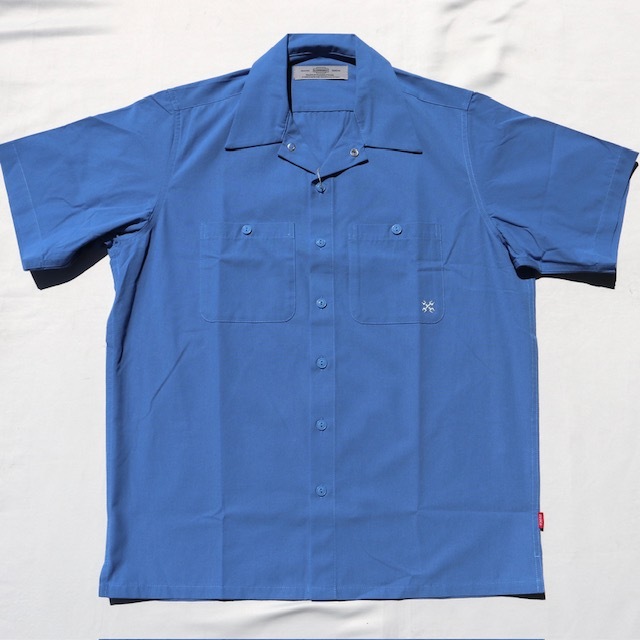 XLサイズ BLUCO ブルコ スタンダード 半袖ワークシャツ BLUE ブルー STANDARD WORK SHIRTS S/S_画像1