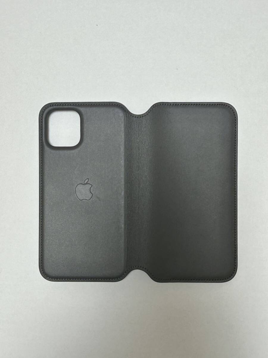 Apple純正iPhone 11 Pro レザーフォリオ 新品 ブラックの画像4