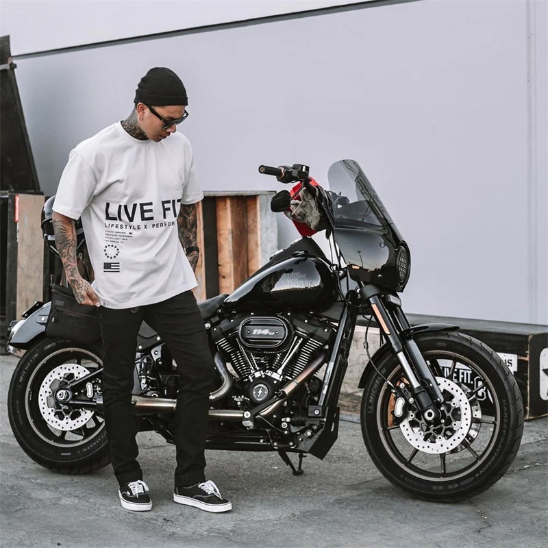 【送料無料】LVFT URBAN PUMP Tシャツ 黒 XLサイズ☆LIVE FITの画像3