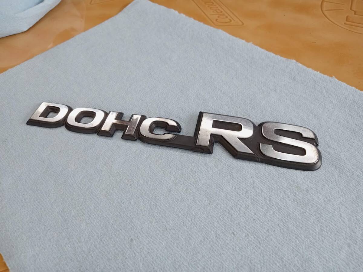 DR30 スカイラインRS リヤエンブレム DOHC RSの画像2