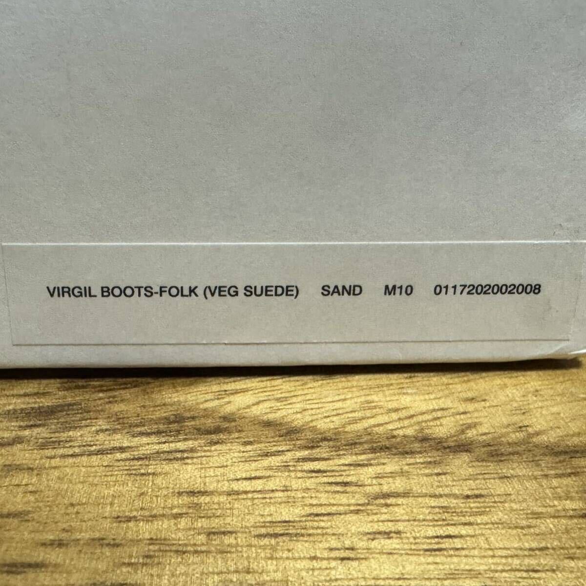visvim VIRGIL BOOTS-FOLK サイズ10_画像6