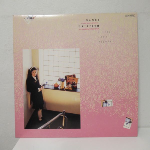 FOLK LP/US/美盤/Nanci Griffith - Little Love Affairs/Ｂ-12078の画像1