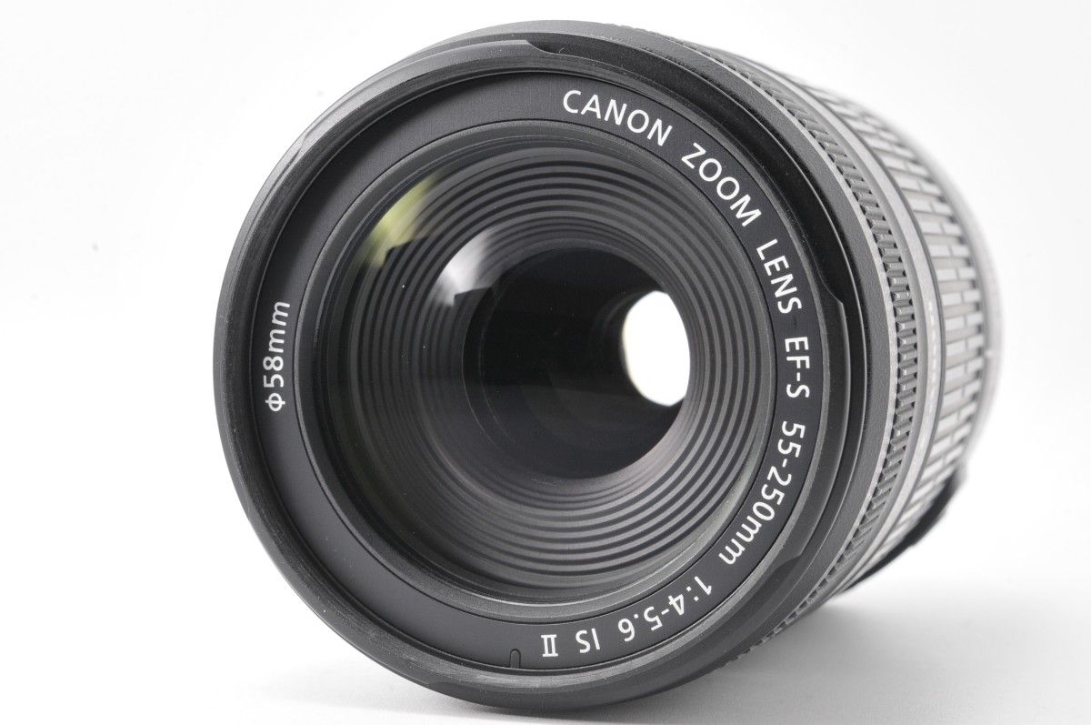Canon EF-S 55-250mm F4-5.6 IS Ⅱ 手振れ補正付き 望遠レンズ キヤノン 純正品 