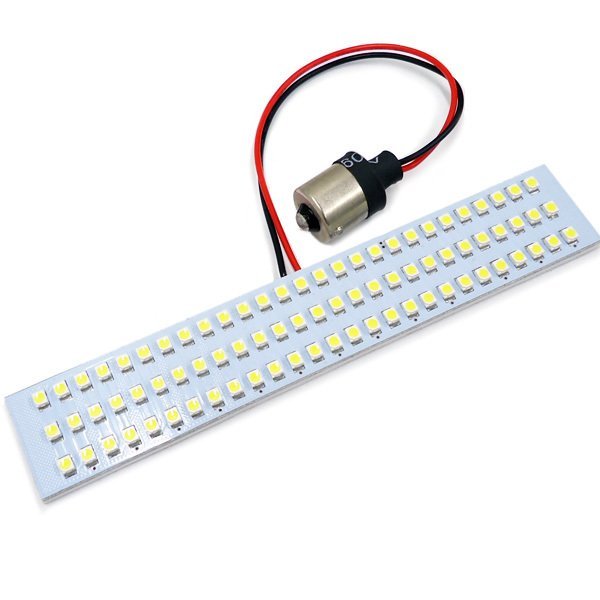 限定２ LED 路肩灯 24V SMD 81連 G18 BA15s 180度平行ピン 高輝度 ホワイト 1個 (199) メール便の画像8