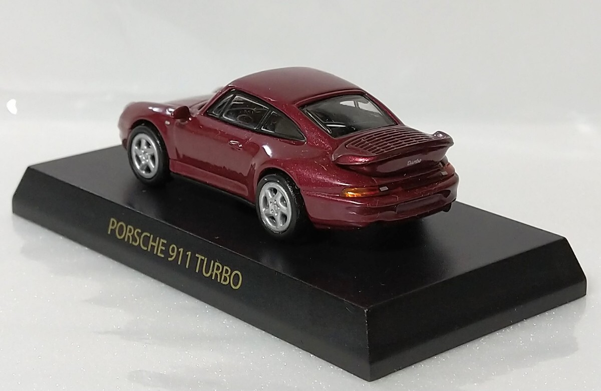 京商 1/64 ポルシェ 911 ターボ 993 カレラ 1995 turbo ミニカーコレクション大量整理 サークルKサンクス限定 人気旧車 レア美品 Porscheの画像9