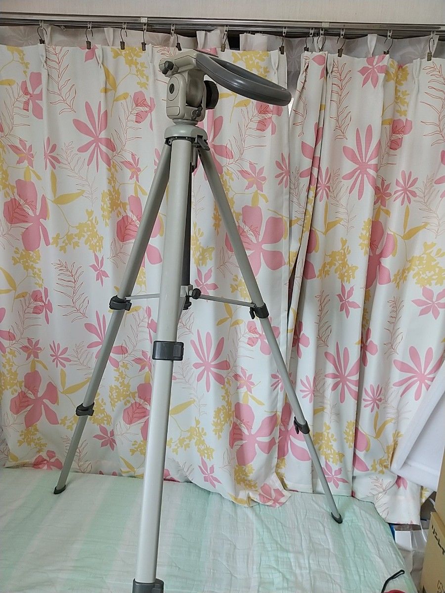 LPL SUFFUSE ビデオカメラ用三脚 最大高約148cm