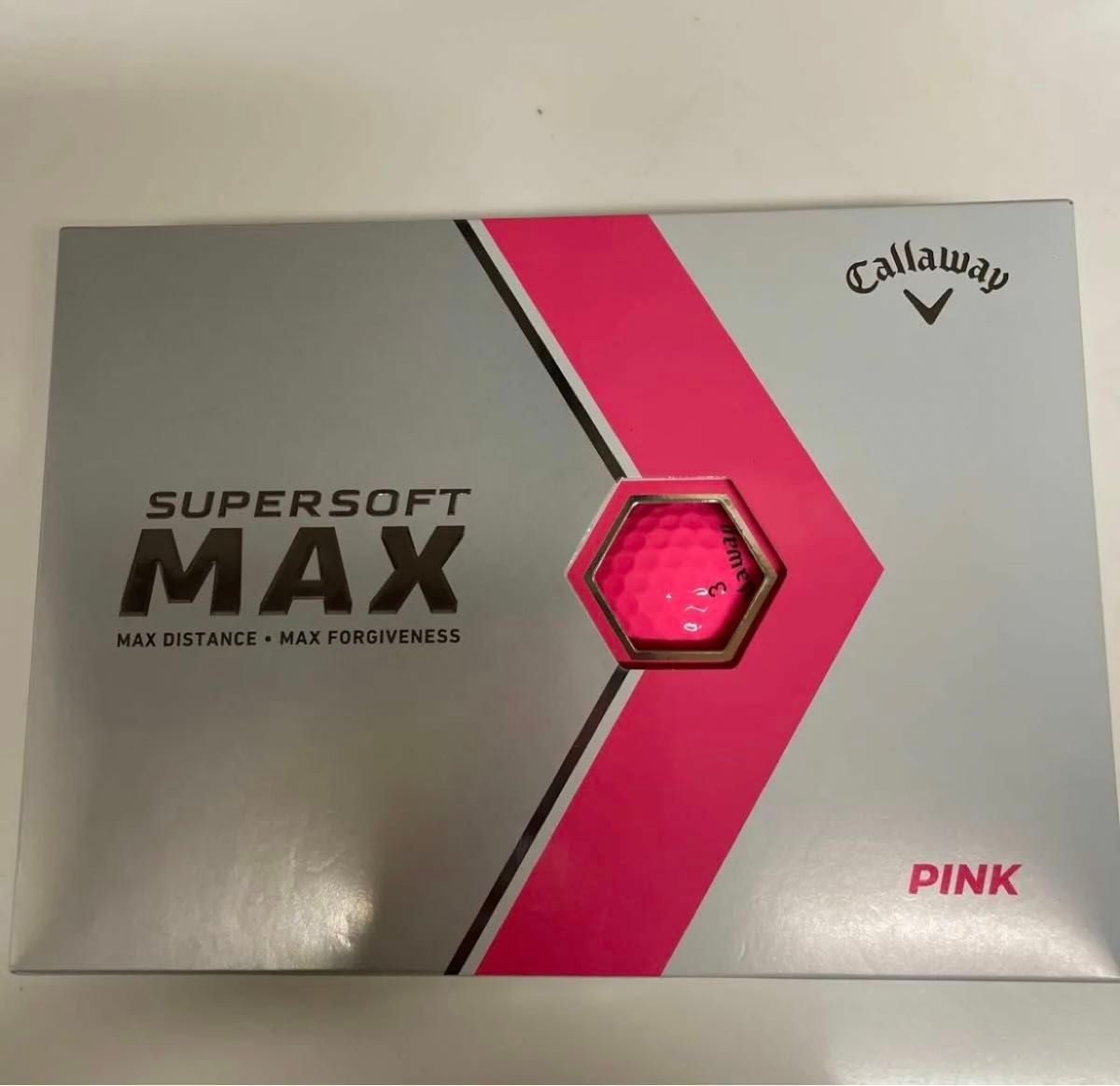 キャロウェイ　ゴルフボール　ピンク　スーパーソフトマックス　新品未使用