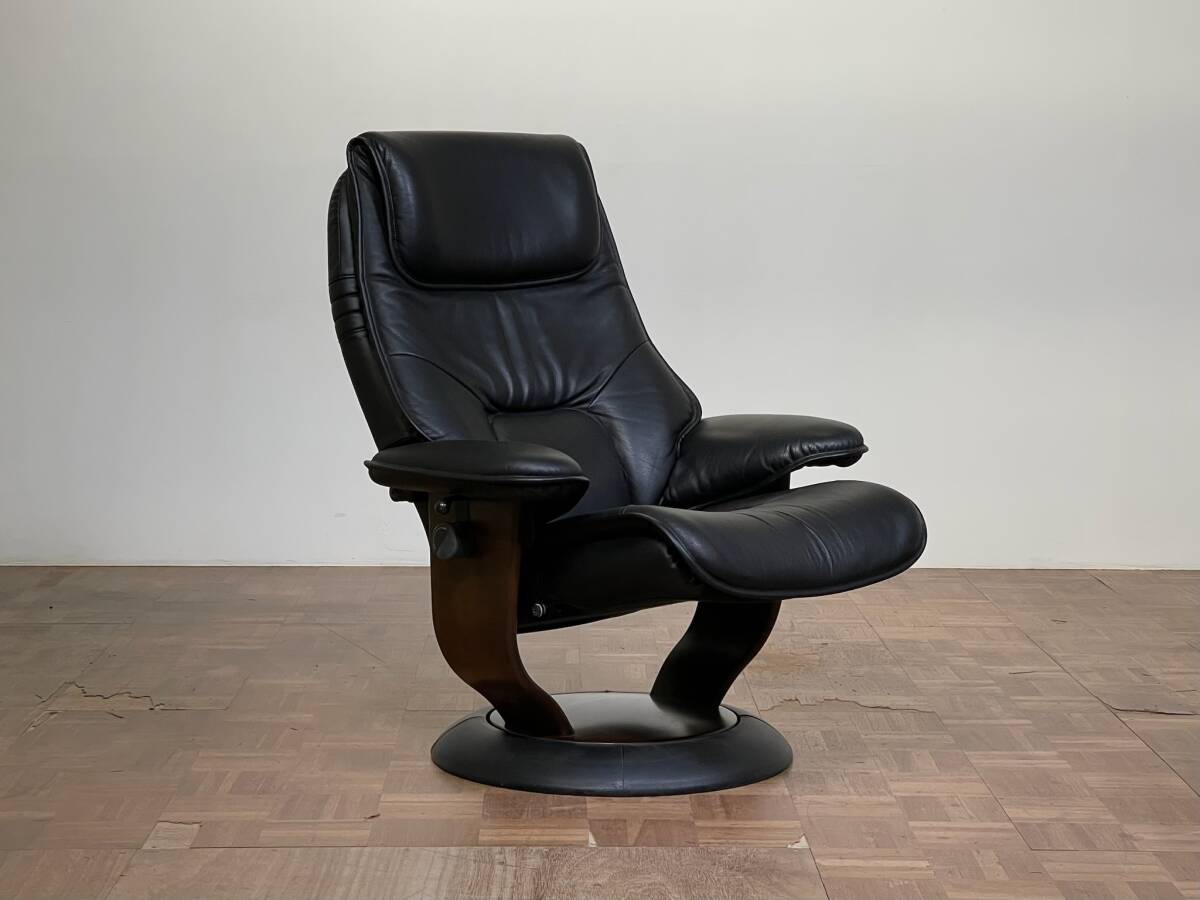 -sd725｜Karimoku 総本革 レザーリクライニングチェア｜カリモクザファースト 北欧モダン ekones エコーネス Stressless ストレスレスの画像2