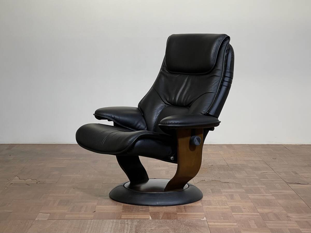 -sd725｜Karimoku 総本革 レザーリクライニングチェア｜カリモクザファースト 北欧モダン ekones エコーネス Stressless ストレスレスの画像1