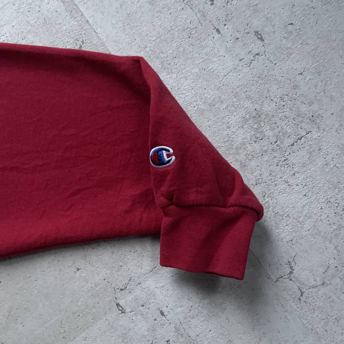 champion チャンピオン カレッジロゴ STAN STATE クルーネック スウェット トレーナー レッド S_画像6