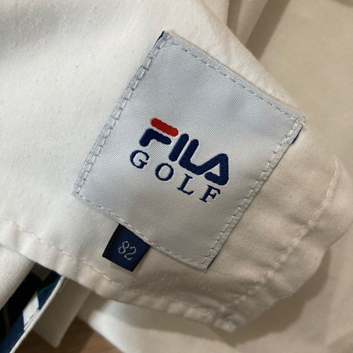 FILA GOLF フィラゴルフ ゴルフウェア パンツ ズボン ボトムス サイズ82 白_画像5