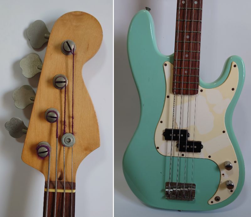 音出未確認 メーカー不明 PRECISION BASS プレシジョンベース プレベ PB 92年製 ? ジャパンビンテージ ?の画像4