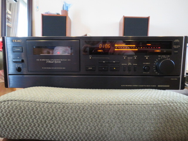  Teac R-9000 auto Rebirth record repeated cassette deck dolby B/C NR HX PRO Junk 