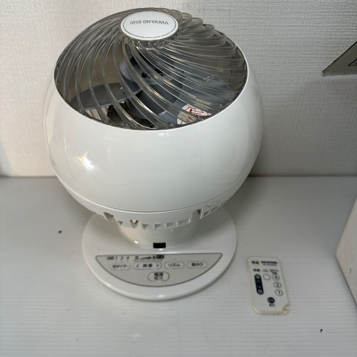  beautiful goods circulator Iris o-yamaPCF-SC15 18 tatami yawing desk electric fan small size . electro- energy conservation left right yawing remote control attaching timer attaching 6040917