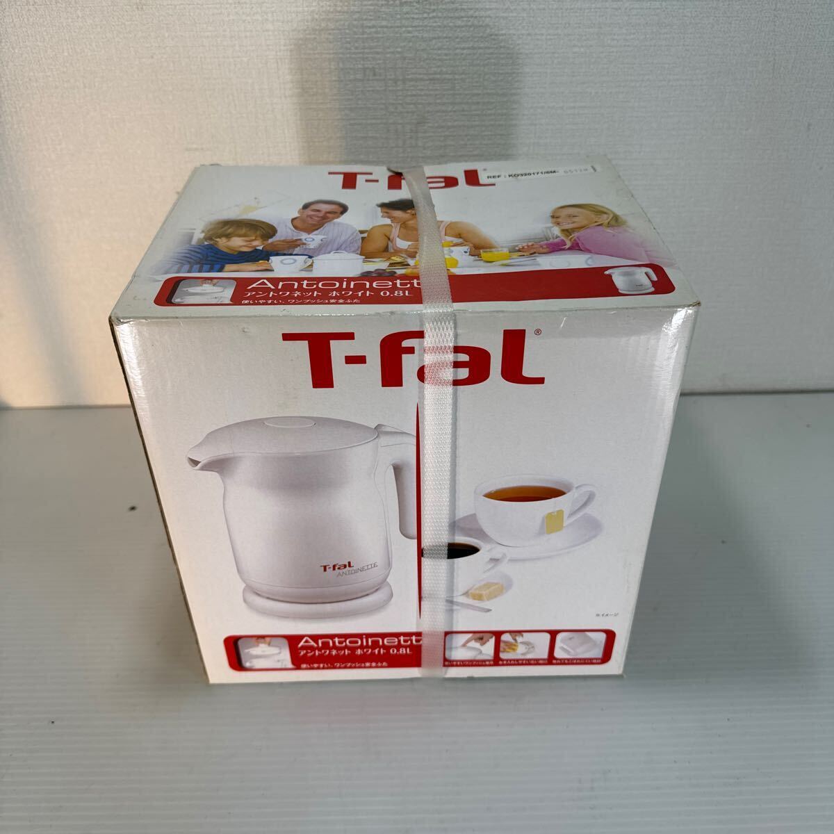 新品 保管品 T-fal ティファール 電気ケトル ホワイト 0.8L 60409110の画像2