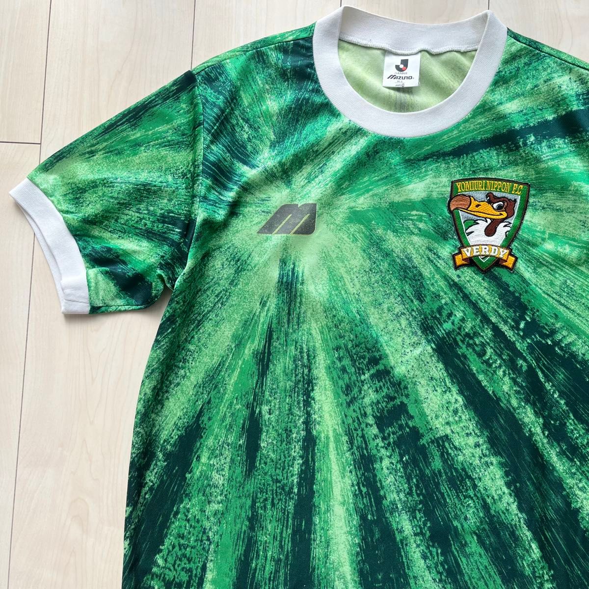 90s ヴェルディ川崎 ミズノ MIZUNO サッカー Jリーグ ユニフォーム Tシャツ