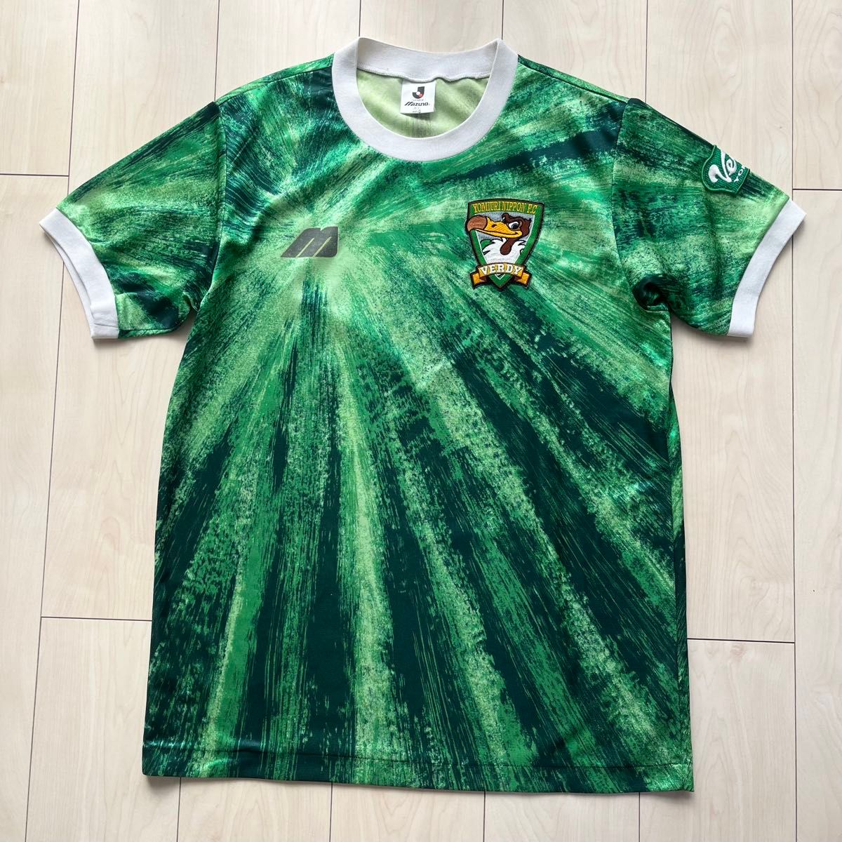 90s ヴェルディ川崎 ミズノ MIZUNO サッカー Jリーグ ユニフォーム Tシャツ