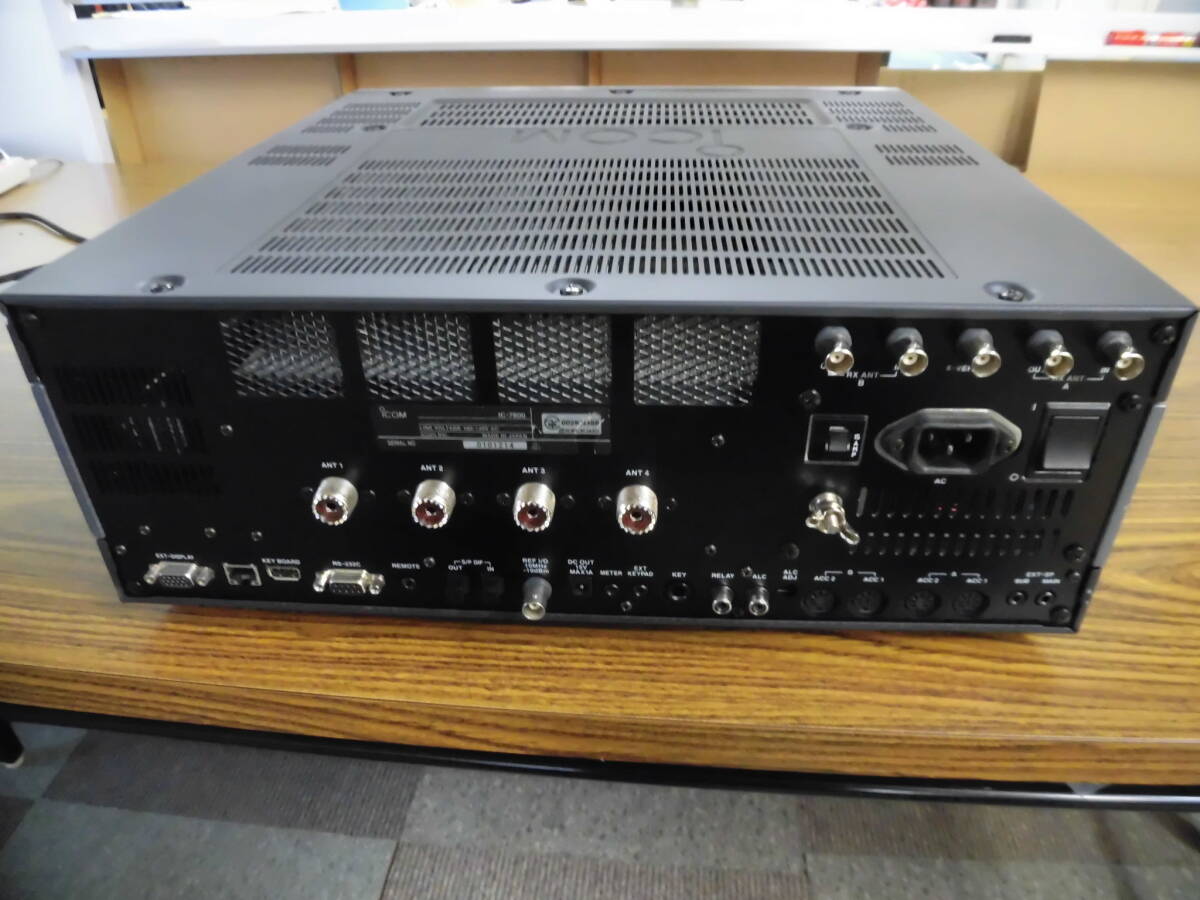 ICOM IC-7800 HF/50MHz 200Wトランシーバー メンテナンス済の画像5