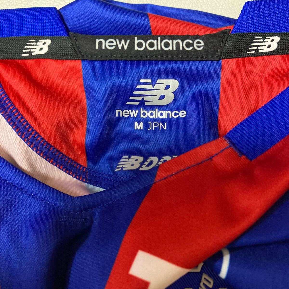  New balance forest -ply genuine person FC Tokyo size M with autograph uniform wear soccer 