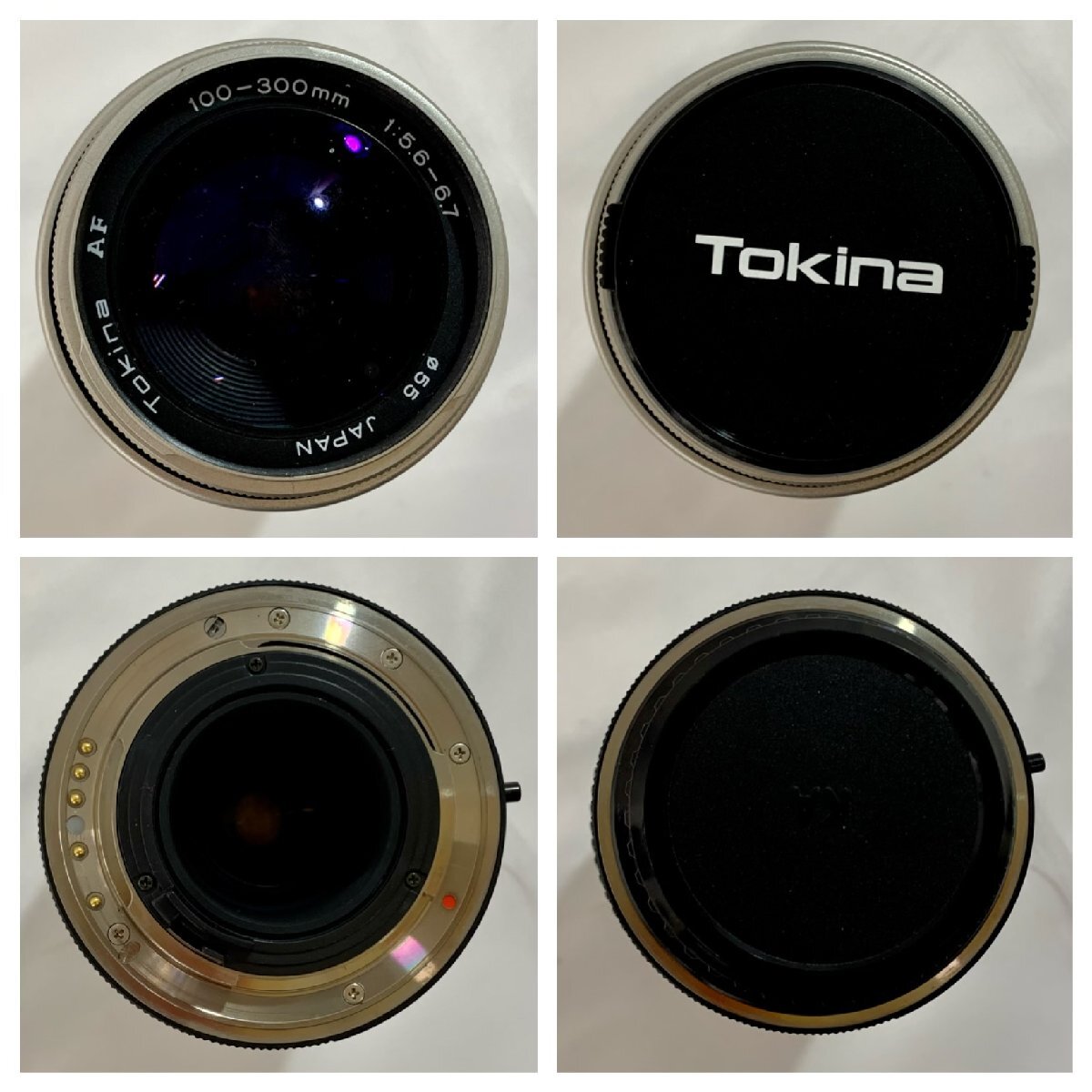 【中古品/動作未確認】(3点set)Tokina トキナ カメラレンズ【送料別】TD0525_画像4
