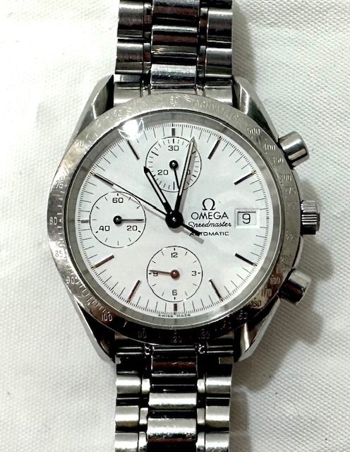 【中古品】オメガ OMEGA スピードマスター 腕時計 クロノグラフ 自動巻き SS 35112000【送料別】FW0478の画像1