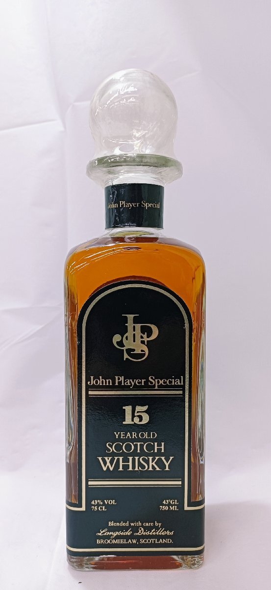 【未開栓】ジョン プレイヤー スペシャル15年 ウイスキー JPS John Player Special 15Years SCOTCH WHISKY 750ml 43％【送料別】IA0227の画像1