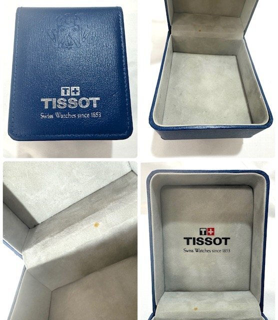 【中古品】(※ジャンク品)ティソ TISSOT 腕時計 クオーツ 18K×カーフ【送料別】FW0479の画像8