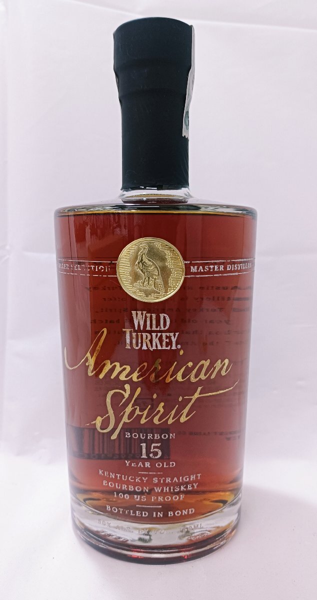 【未開栓】木箱付き ワイルドターキー 15年 アメリカンスピリット WILDTURKEY AmericanSpirit bourbon whiskey 750ml 50％【送料別】IA0216の画像2