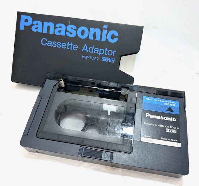 【中古品】(※動作未確認)パナソニック Panasonic カセットアダプター VW-TCA7【送料別】FD1023の画像1