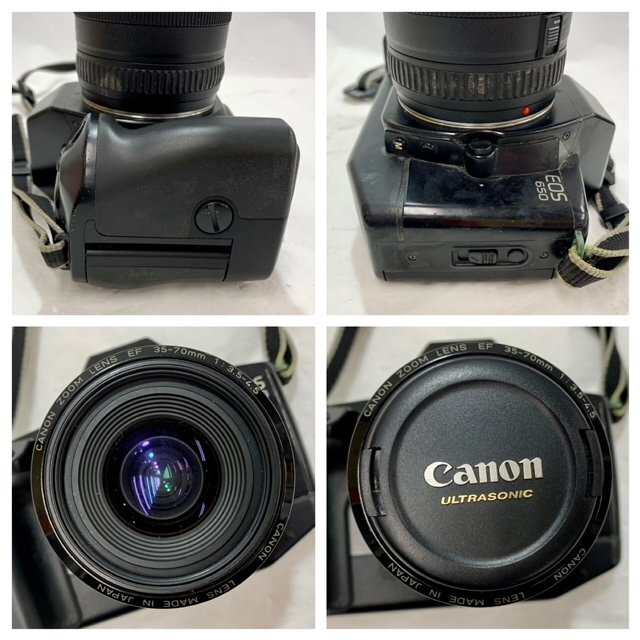 【中古品/動作未確認】Canon キャノン フィルムカメラ EOS650【送料別】TD0518_画像4
