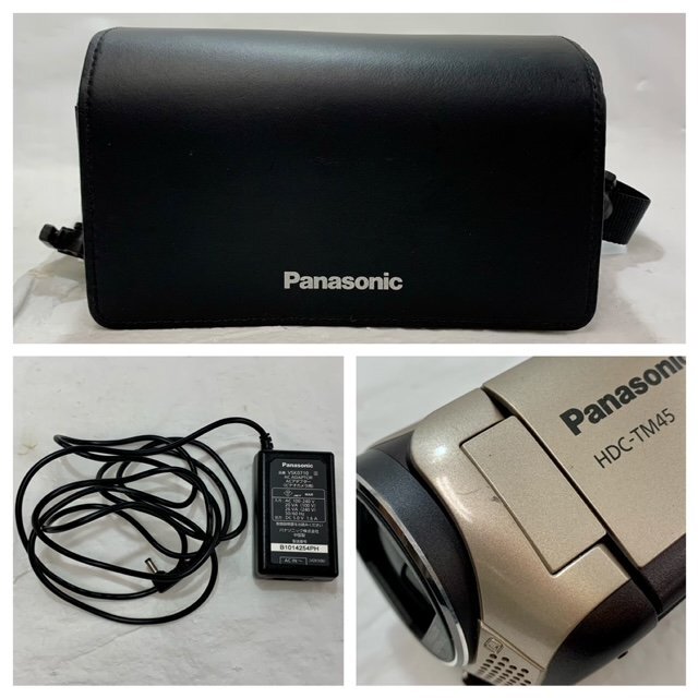 【中古品/動作未確認】(2点set)ビデオカメラ Panasonic HDC-TM45/SONY CCD-TRV95 NTSC【送料別】TD0522_画像7