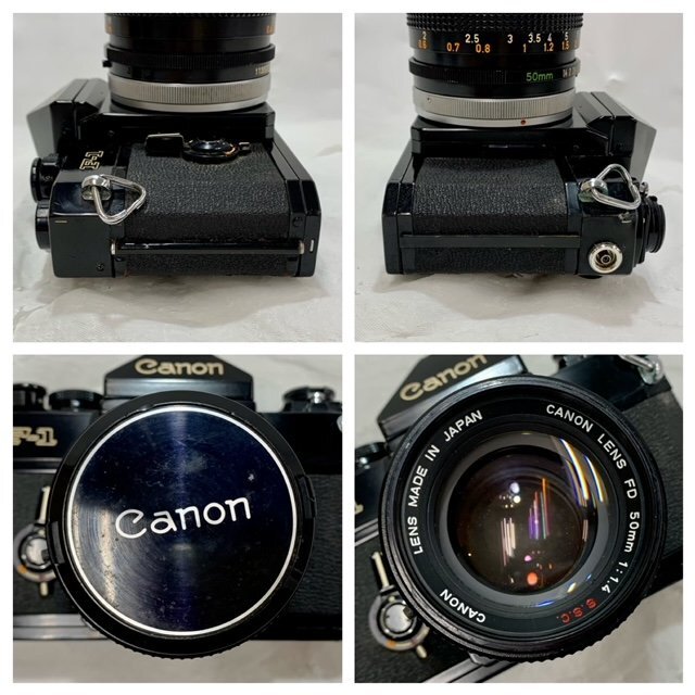 【中古品/動作未確認】Canon キャノン フィルムカメラ F-1【送料別】TD0520_画像3