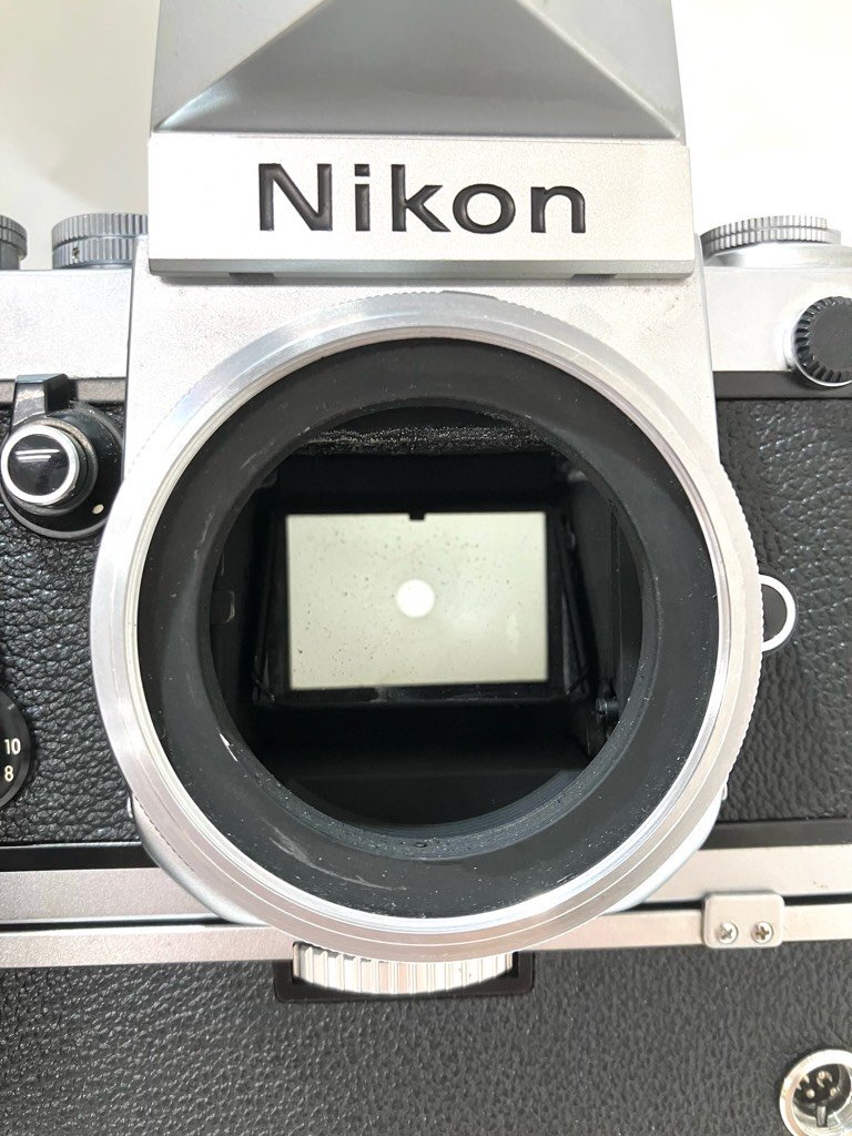 【中古品】(※動作未確認) ニコン Nikon フィルムカメラ F2 シルバーボディ ＋ Nikon モータードライブ MD-2【送料別】HD0022の画像6