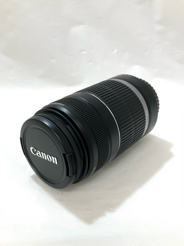 【中古品】(※動作未確認) キャノン カメラレンズ Canon EF-S LENS 55-250mm 1:4-5.6【送料別】HD0026の画像1