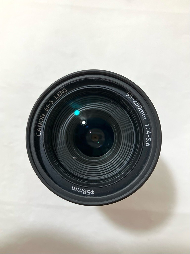 【中古品】(※動作未確認) キャノン カメラレンズ Canon EF-S LENS 55-250mm 1:4-5.6【送料別】HD0026の画像5