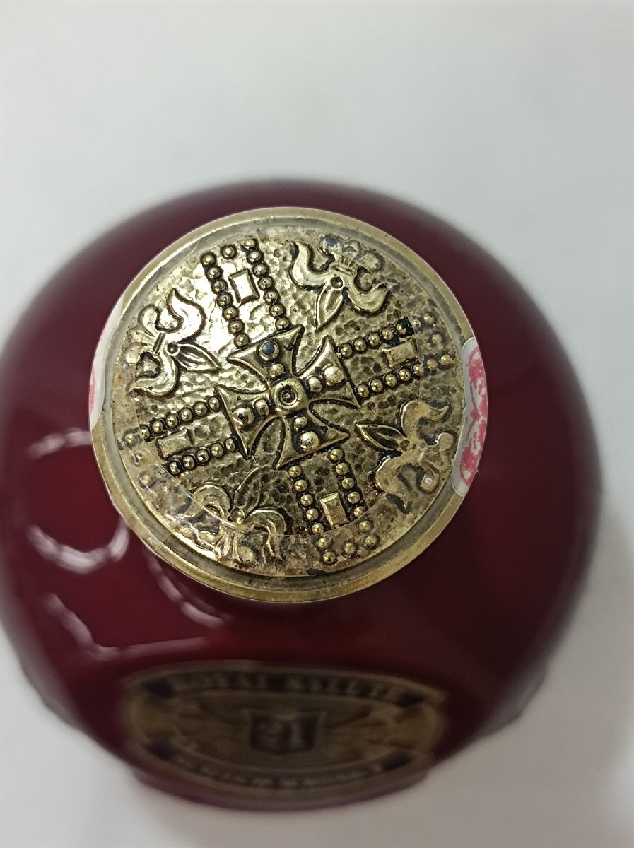 【未開栓】古酒 ローヤルサルート21年 赤 陶器ボトル スコッチウイスキー ROYAL SALUTE SCOTCH WHISKY 700ml(約1364g) 40％【送料別】IA019_画像4