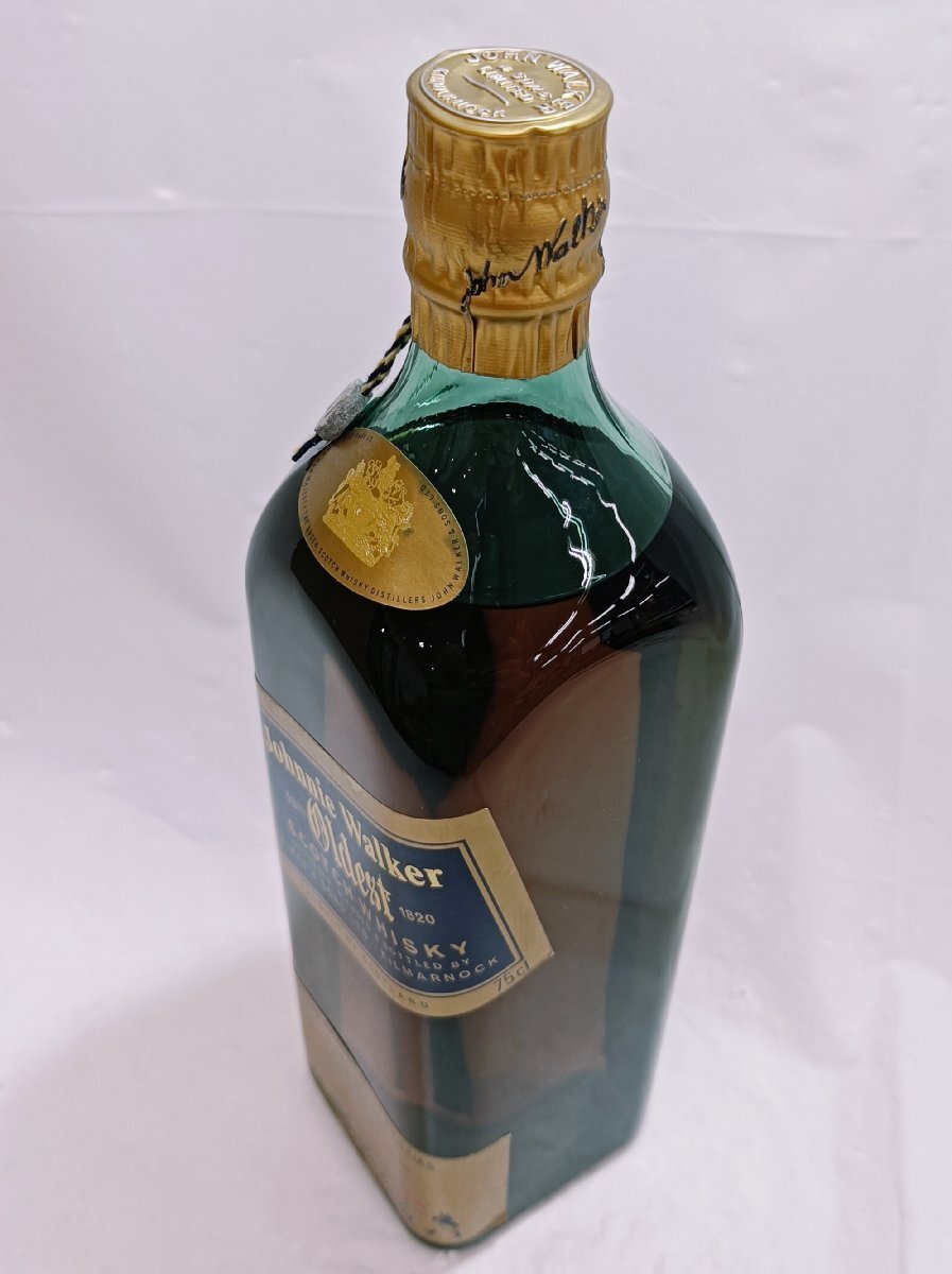 【未開栓】箱付き ジョニーウォーカー ブルーラベル オールデスト JOHNNIE WALKER Oldest1820 SCOTCHWHISKY 720ml 43％【送料別】IA0255の画像8