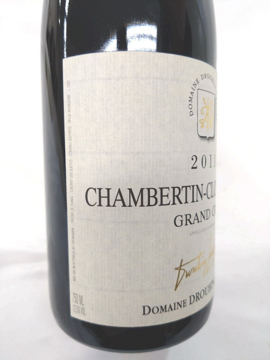 （未開栓）シャンベルタン クロ ド ベーズ グラン クリュ 2011 ワイン CHAMBERTIN-CLOS DE BEZE GRAND CRU 750ml 12.5%【送料別途】 KA1172の画像6