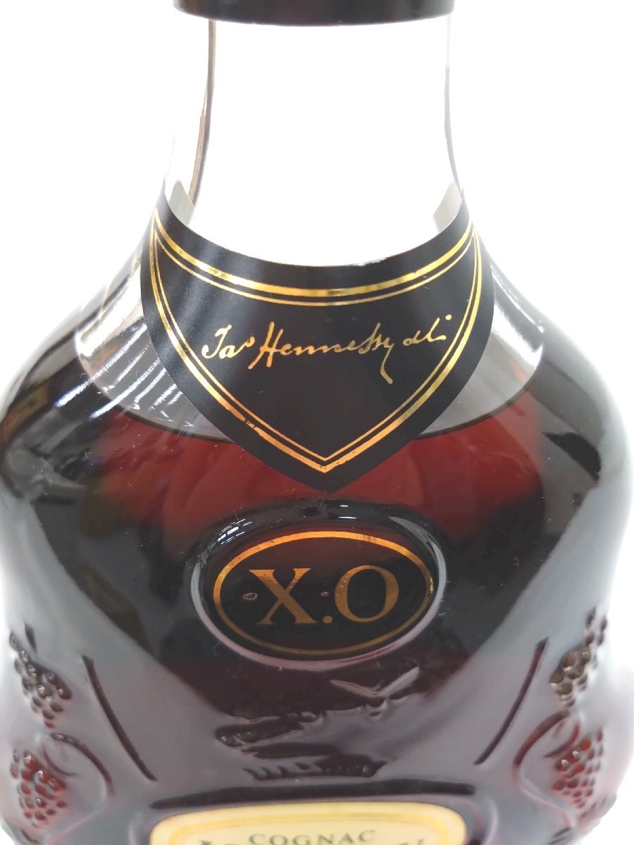 （未開栓）ヘネシー X.O ブランデーコニャック 金キャップ クリアボトル Hennessy XO COGNAC 700ml 【送料別途】 KA1173_画像7