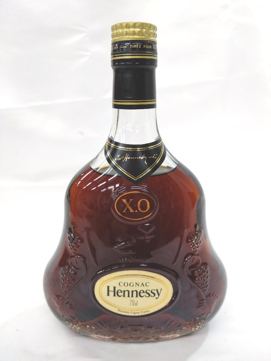 （未開栓）ヘネシー X.O ブランデーコニャック 金キャップ クリアボトル Hennessy XO COGNAC 700ml 【送料別途】 KA1173_画像2