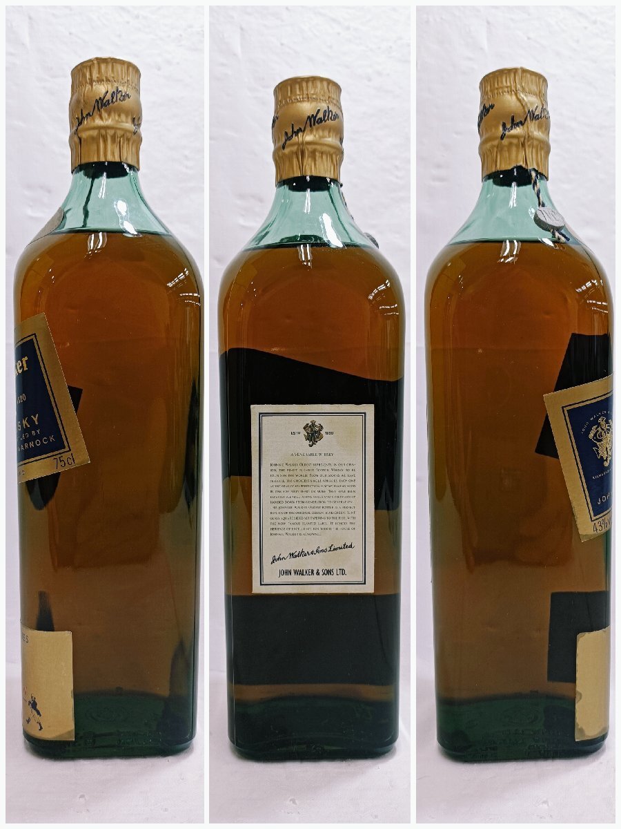 【未開栓】箱付き ジョニーウォーカー ブルーラベル オールデスト JOHNNIE WALKER Oldest1820 SCOTCHWHISKY 720ml 43％【送料別】IA0255の画像4