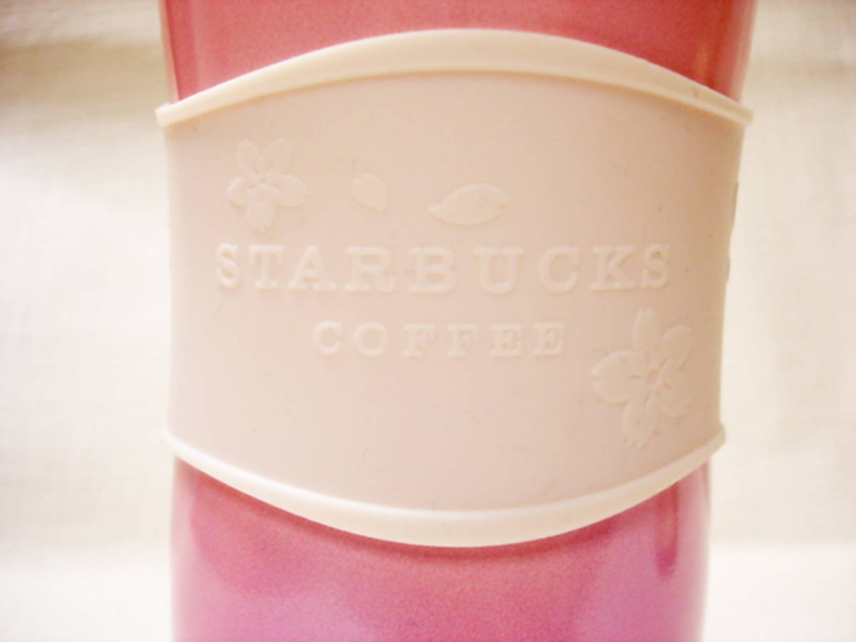 ☆入手困難★新品★スターバックス ステンレス タンブラー★2010 SAKURA さくら サクラ 桜 DKPK ダークピンク 12oz★スタバ☆_画像2