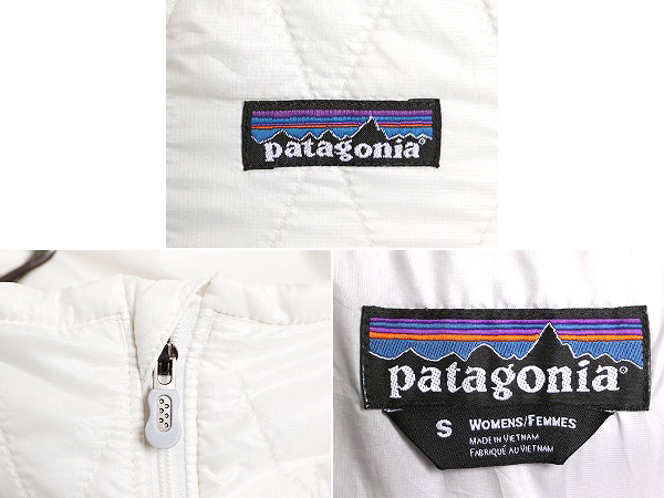 12年製 パタゴニア ナノ パフ プルオーバー レディース S / 古着 PATAGONIA ハーフジップ 中綿 ナイロン キルティング アウトドア ブルゾン_画像4