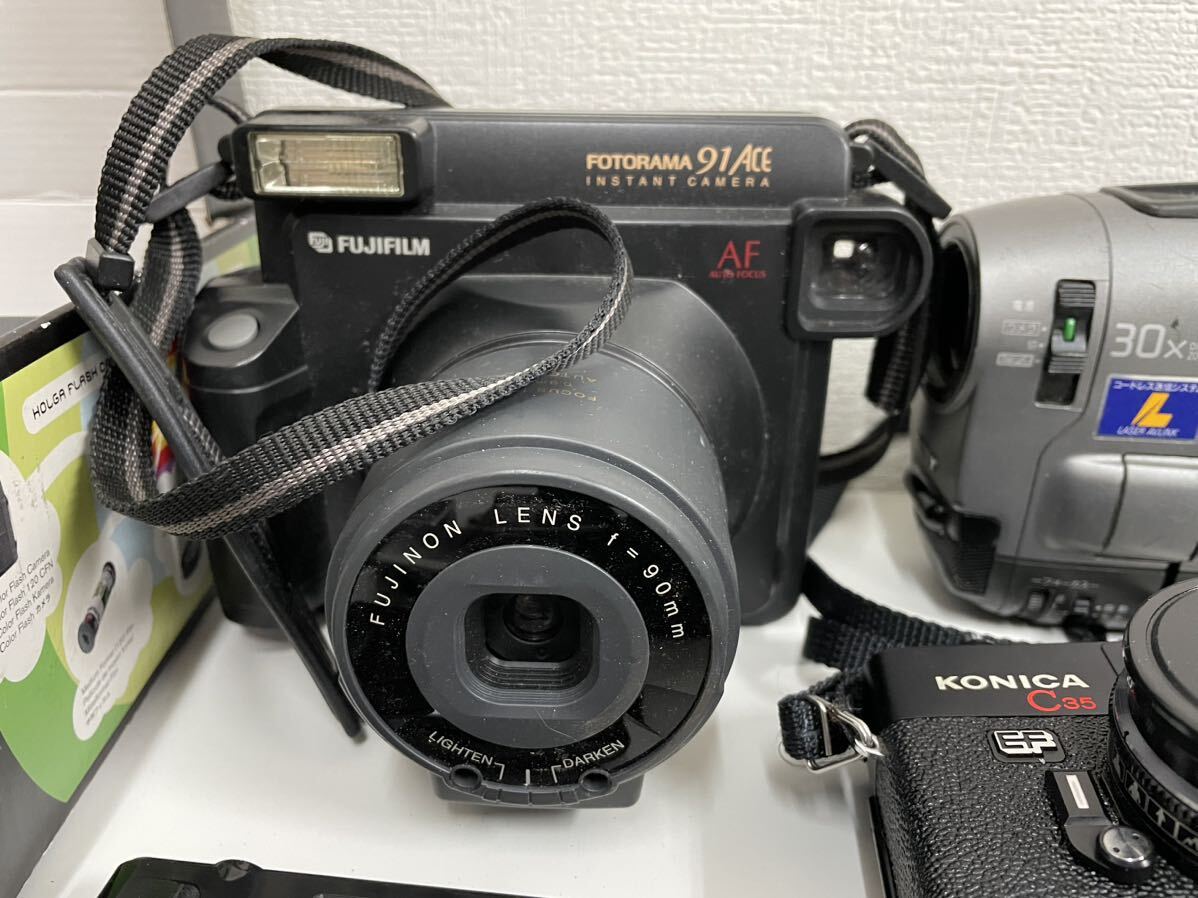 富士フイルム Canon キャノン パナソニック ミノルタ コニカ など フィルムカメラ デジタルカメラ ビデオカメラ 大量 まとめ 現状品の画像3