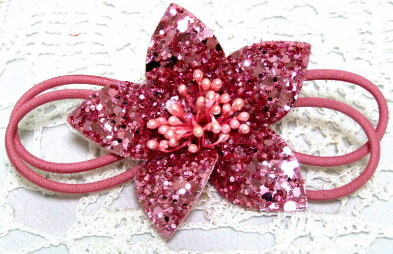  Star букетик ламе есть маленький розовый 3y-2 женский девочка свадьба модный 